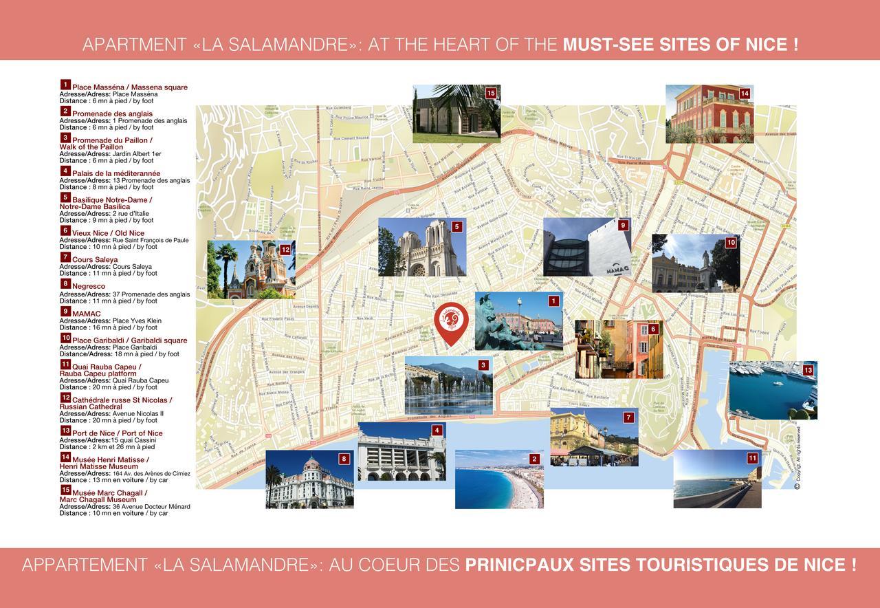 La Salamandre A Nizza Exterior foto